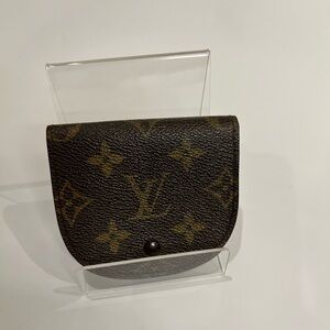 AUTHENTIC LOUIS VUITTON PORTE MONNAIE GOUSSET
